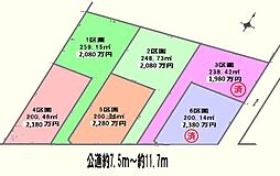 川越市天沼新田　売地　全6区画