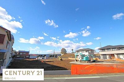 外観：手前1号地　建築条件なし売地です！