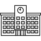 浜須賀中学校まで1300m