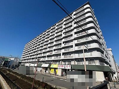 外観：SRC造マンション11階建て！