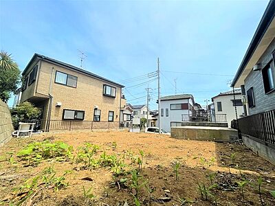 外観：現況、更地です。
