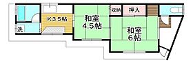 川西市下加茂貸家  ｜ 兵庫県川西市下加茂１丁目（賃貸一戸建2K・--・24.29㎡） その2