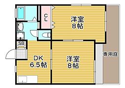 コート豊中 1階/-