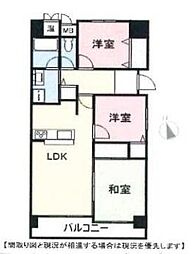 水鉄アーバンコンフォート岩出 3LDKの間取図画像