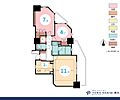 ヴィルクレール川崎タワー16階7,280万円