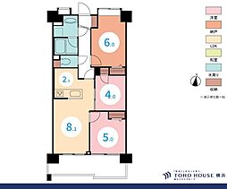 間取図画像 2SLDK