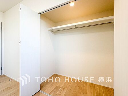 大容量の収納スペースで住空間はスッキリ広々。