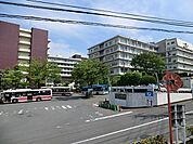 聖マリアンナ医科大学病院　1500m　高難度手術や高度の医療を提供およびその開発・研修を行っている特定機能病院。 
