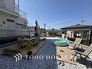 何気ない日常に彩りを加え、家族の笑顔が増えるお庭のある暮らし。（装飾品はAI加工です）