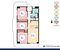 横浜大口ハウス6階4,599万円