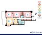 間取り：3LDK　専有面積66.77ｍ2