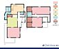 間取り：4DK　建物面積100.71m2　土地面積106.58m2
