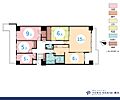 セソール川崎京町ハイライズフォースピア9階4,280万円