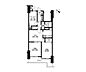 間取り：2DK+S　専有面積60.2m2