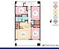 間取り：3LDK　専有面積75.75m2