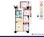 間取り：4LDK　専有面積83.82m2
