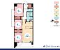 間取り：3LDK　専有面積62.70m2
