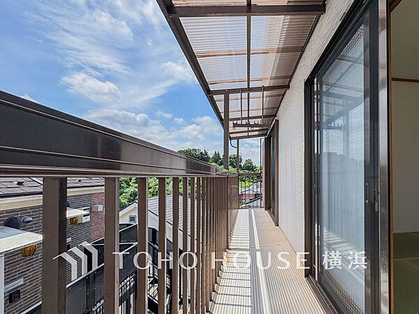 バルコニーを拡大表示
