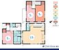 間取り：2LDK+S　建物面積68.44m2　土地面積41.7m2