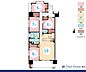 間取り：4LDK　専有面積100.42m2