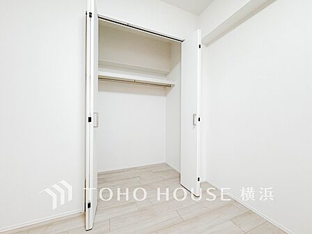 たっぷりとした収納スペース。荷物の多いご家族も安心です。