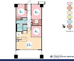 ヴェレーナ戸塚グランガーデン 3LDKの間取図画像