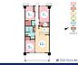 間取り：3LDK　専有面積75.28m2