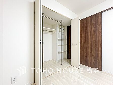 住まいの快適性を左右する収納は欲しい場所に使い勝手のよい収納を確保しています。
