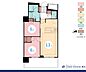 間取り：2LDK、専有面積55.43m2