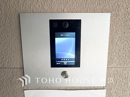 「見える安心」をカタチにしました。誰が来てもわかる様にモニター付きインターホンを設置。