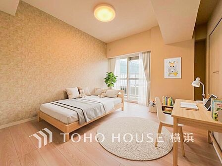 穏やかな寛ぎを届けるお部屋。※生成AIによるイメージです。家具・小物は販売価格に含まれません。