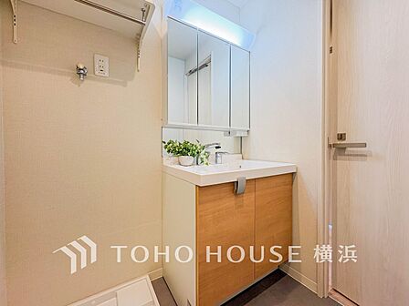 ご家族の1日が始まり、1日の終わりを締めくくる洗面空間。