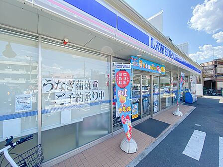ローソン川崎池上新町二丁目店 450m オリジナルブランド商品やホットスナック・コーヒーも人気です。