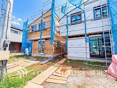 外観:快適さや豊かさはもちろん、未来まで考えた家造りをテーマに建築されます。(2026年9月撮影) 外観:快適さや豊かさはもちろん、未来まで考えた家造りをテーマに建築されます。(2026年9月撮影)