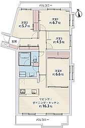 間取図画像 4LDK