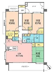 グランシエロ朝霞台シエナの丘 4LDKの間取図画像
