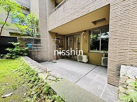 約21平米の専用テラス