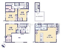 川口市芝下5期　全1棟
