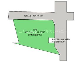 阿波岐原町北東角地土地