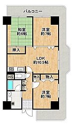 間取図画像 3LDK