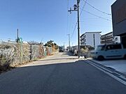前面道路含む現地写真です！