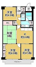 間取図画像 4DK