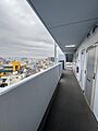 バルコニーです...
