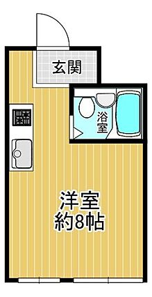 間取り：1R×...