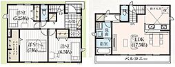 グラファーレ佐倉市西志津3丁目 6期 新築戸建て 1号棟