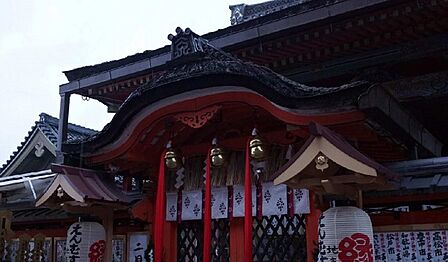 地主神社まで899m