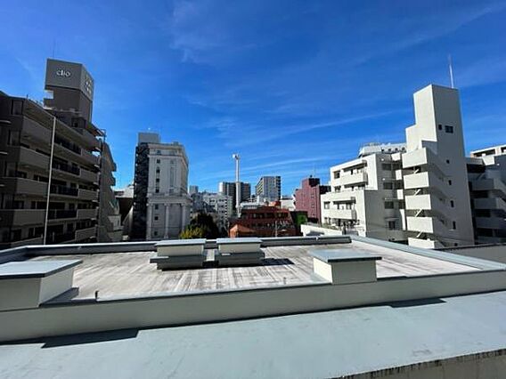 開放的な眺望に...