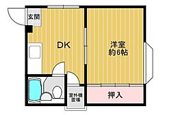 パークサイド平野 2階