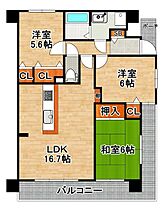 サンコーヴァンテアン2三軒家  ｜ 大阪府大阪市大正区三軒家東１丁目（賃貸マンション3LDK・10階・74.92㎡） その2