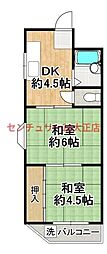 メゾンノア 2DKの間取図画像